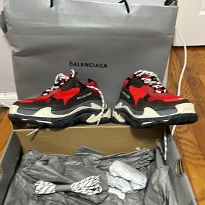 Balenciaga originals red Sneakers